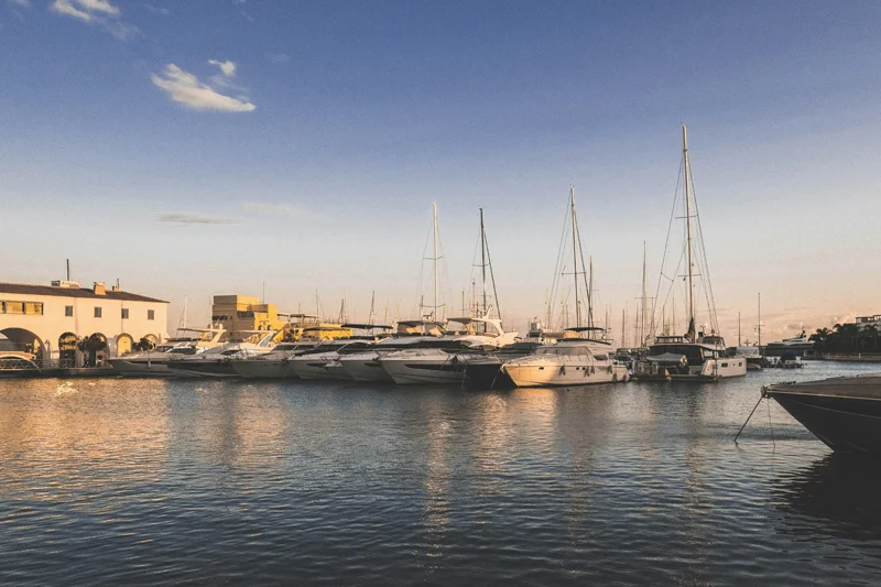 Limassol seafront and marina