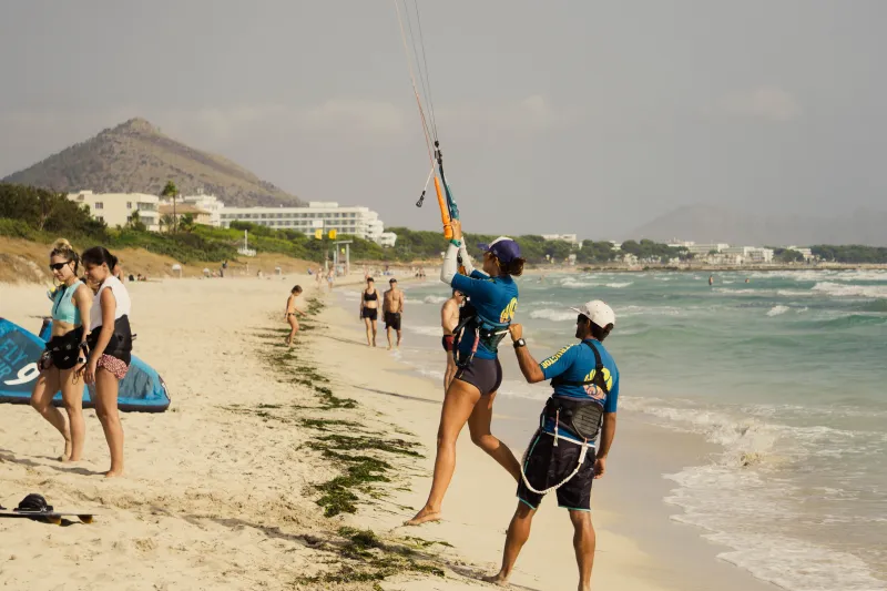 Kitesurfing Playa De Muro Majorca