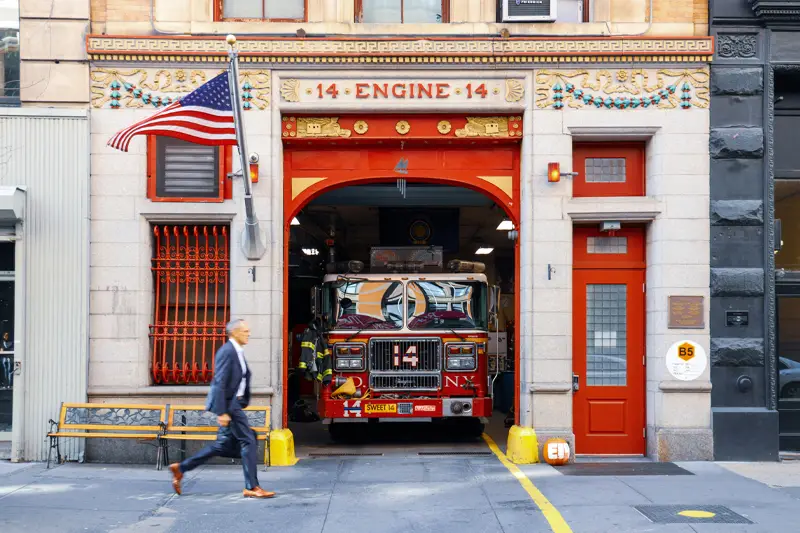 Fire Station in NYC