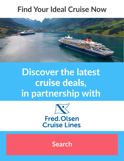 Find your cruise holiday with Fred Olsen Cruises