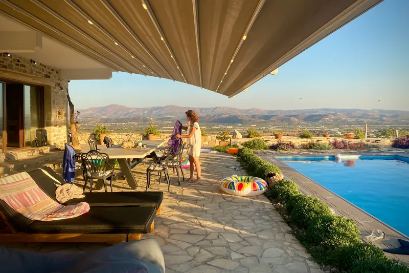 Jet2Villas private terrace with pool